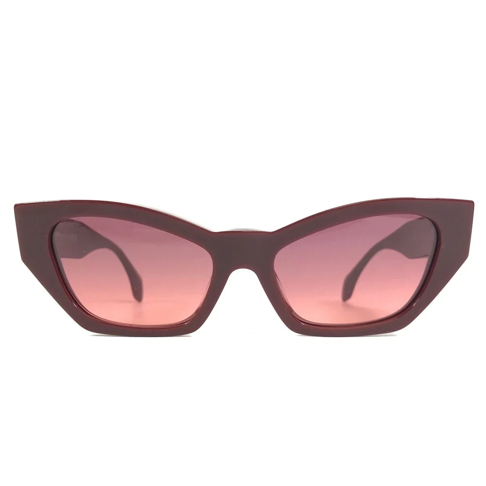 Versace Sunglasses MOD.4488-U 5515/20 Bordeaux Cat Eye with Gradient Red Lenses
